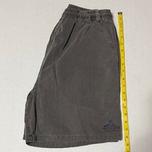 Men's Crazy Shirts Crater Dyed Gray Shorts, Size L